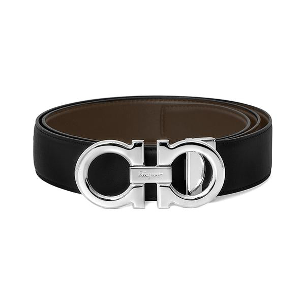 Ferragamo Men's Leather Belt 0686671
