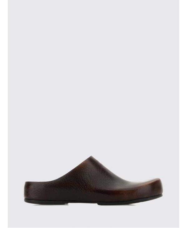 Miu Miu Leather Mule Sandals 5R643E 3ZMZ F0BW5