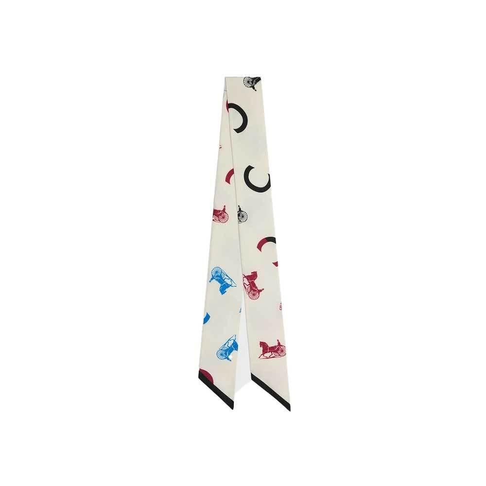 CELINE Women’s Lavalliere Twilly Silk Scarf AA0A63899 GCW1