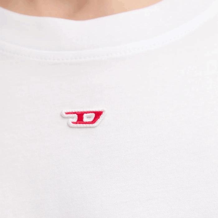 DIESEL D-Patch Short Sleeve T-Shirt for Men A14929 0GRAI 100