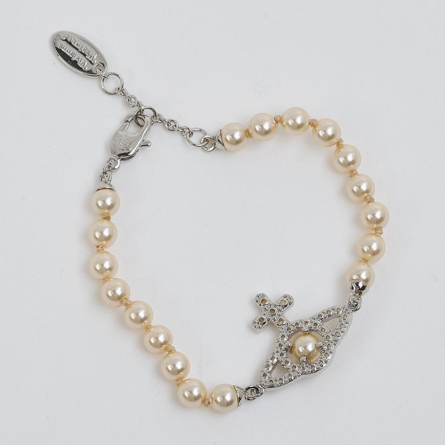 Vivienne Westwood Olympia Pearl Bracelet for Women 6103007R P643