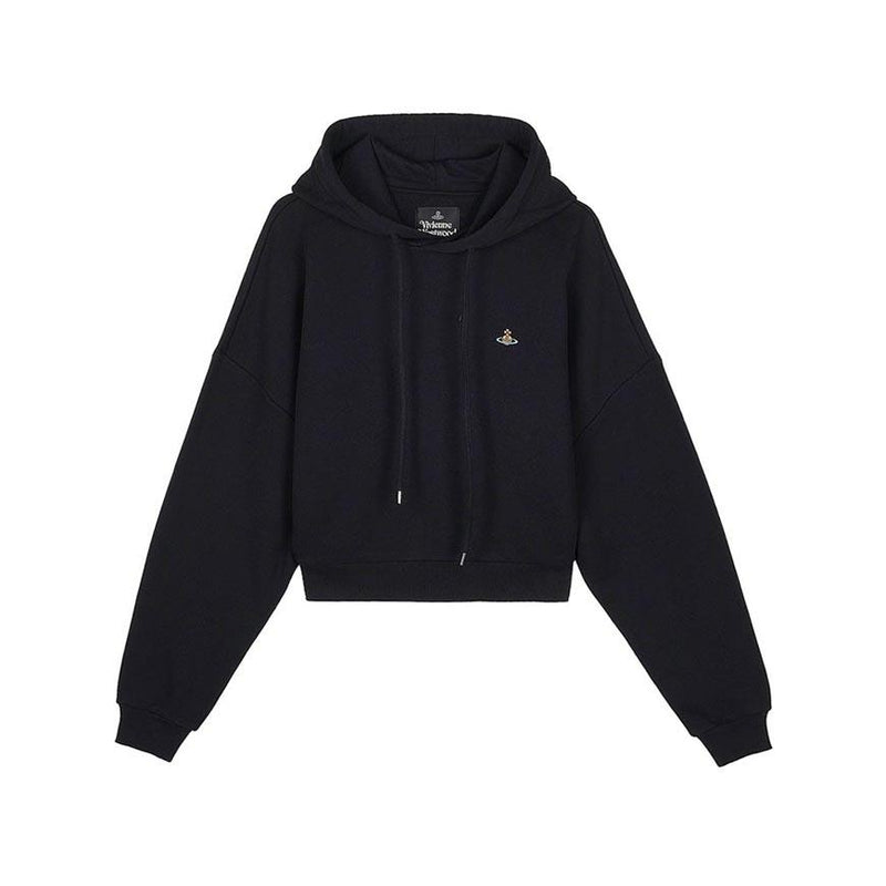 Vivienne Westwood Women’s Cropped Boxy Hoodie 1I01001A J00AS N401