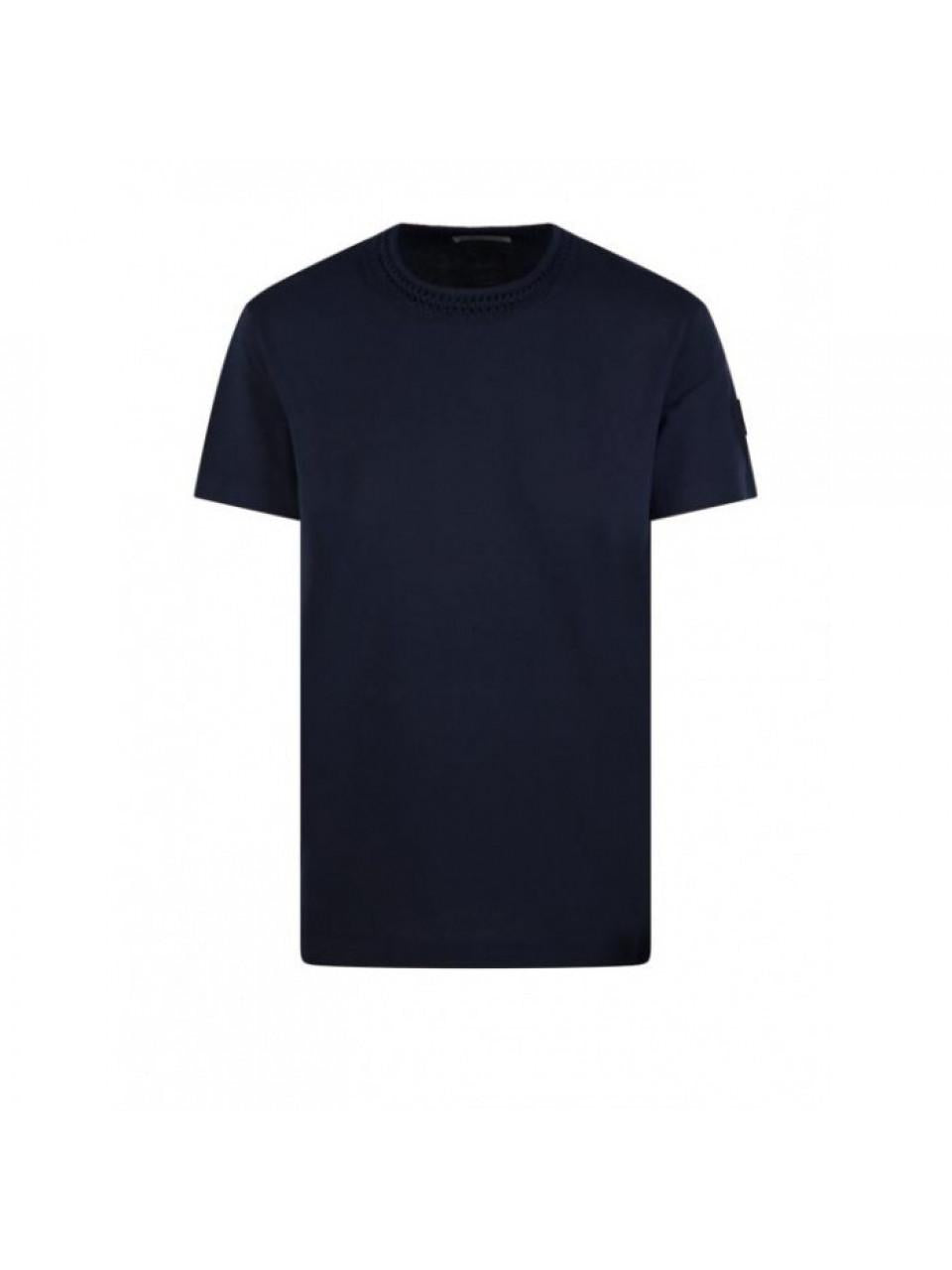Moncler Women's Crochet Accent Cotton T-Shirt