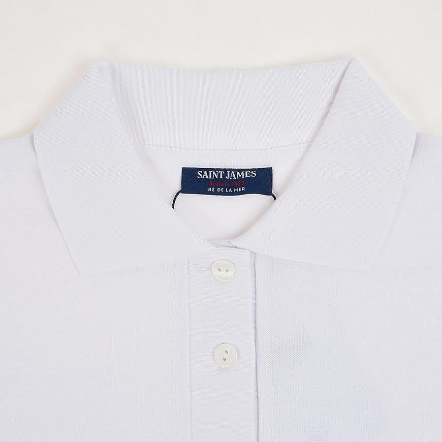 Saint James Women’s CAROLA U Polo T-Shirt White