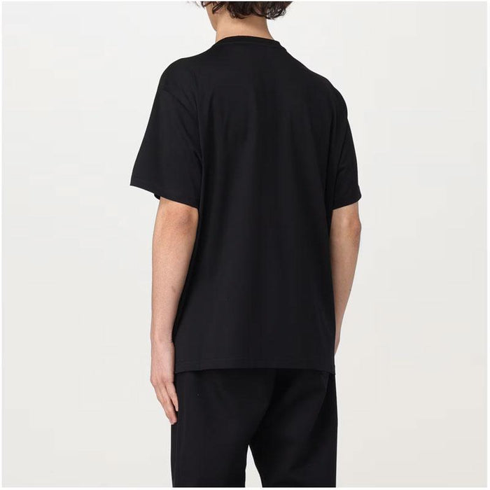 BURBERRY Logo Print Oversize T-Shirt Black Men’s