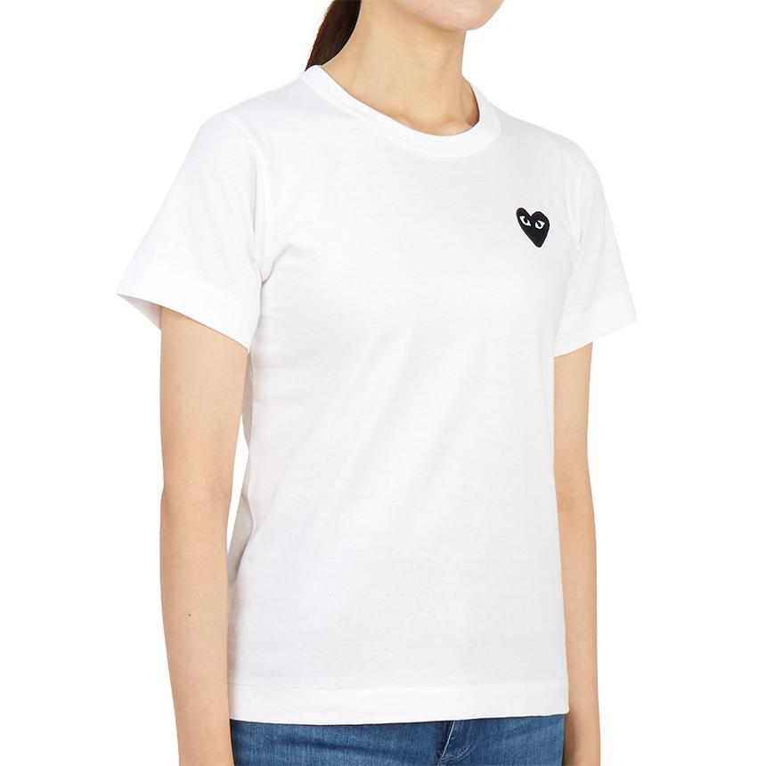 Comme des Garcons Black Heart Logo Women’s Short-Sleeve T-Shirt AZ T063 051 2