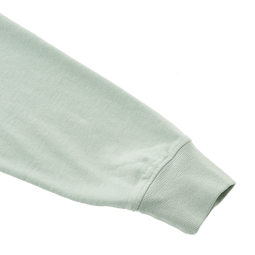 SPORTY&RICH Women's California Crewneck Sweatsh CALIFORNIA CREWNECK SAGE WHITE 1