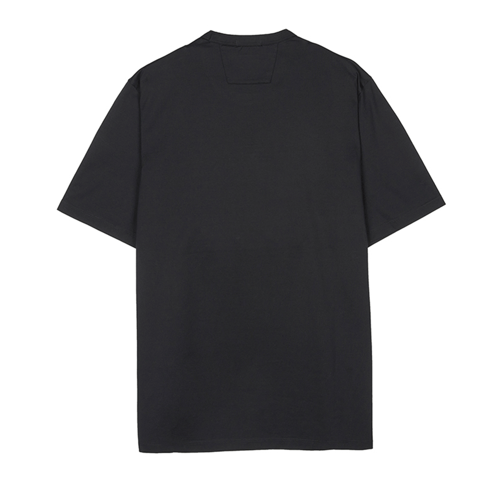 CP Company Graphic Black Short Sleeve T-Shirt 18CLTS047A