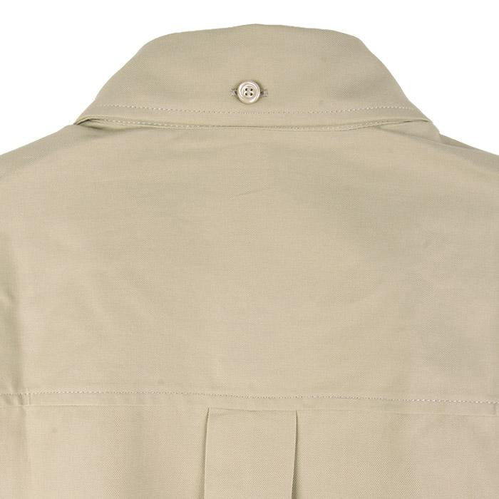 BURBERRY Oxford Long Sleeve Logo Embroidered Men's Shirt