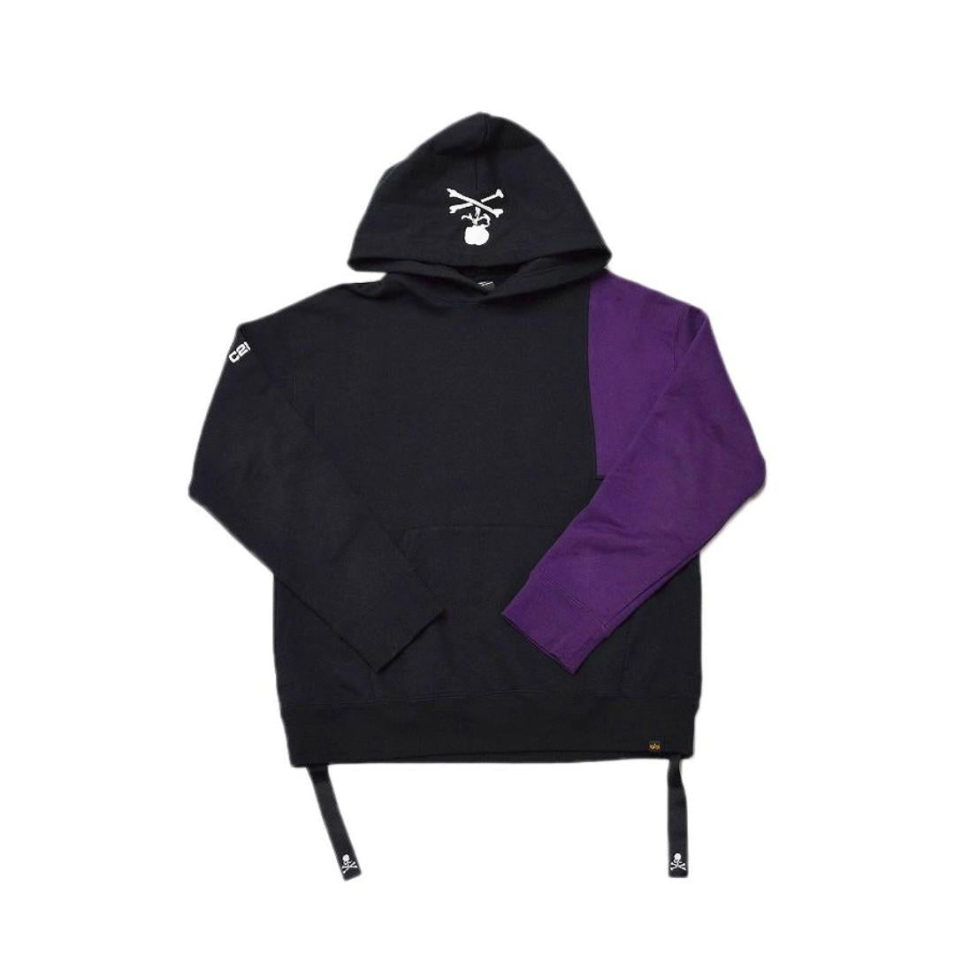 ALPHA INDUSTRIES Colorblock Oversized Long-Sleeve Hoodie TC1460 9060