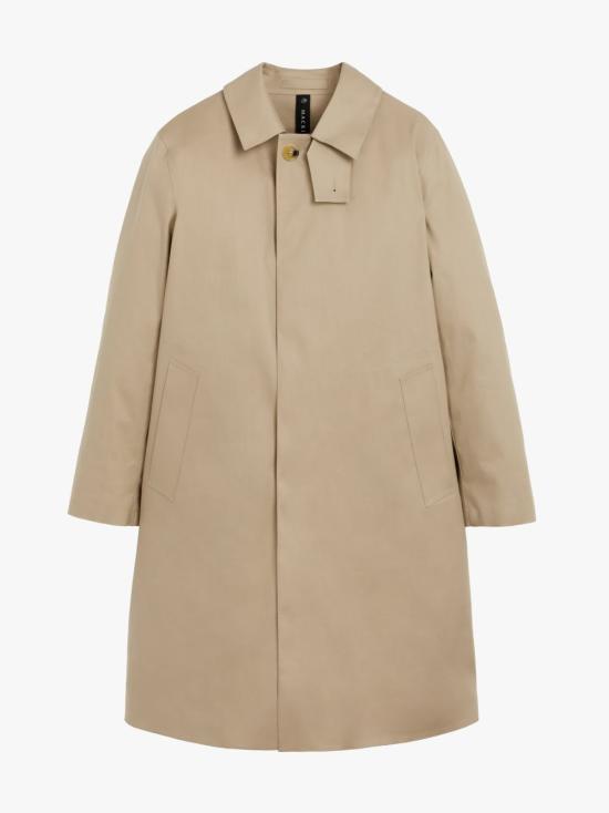 Mackintosh Beige Cotton Trench Coat for Men RO5682ROP6718 DOM