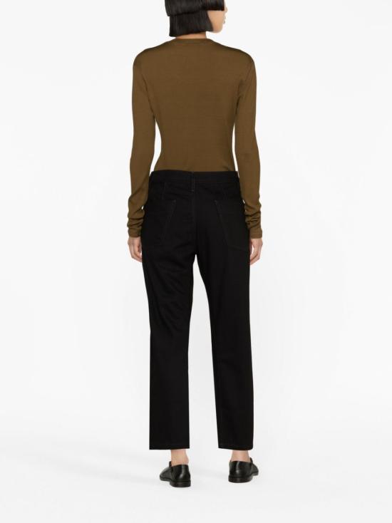 Lemaire Black Denim Pants PA1051 LD1000999