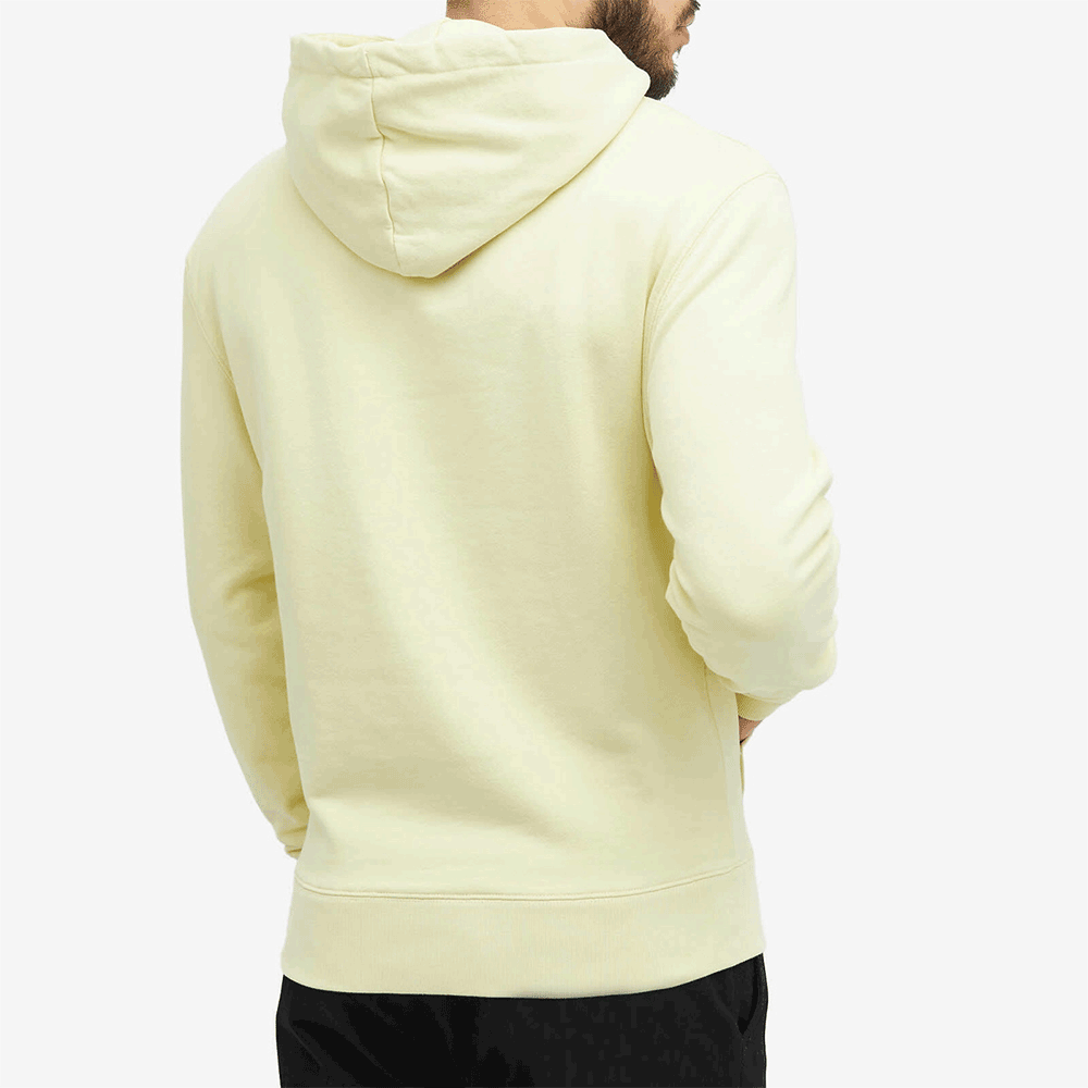 Maison Kitsune Fox Head Logo Hooded Sweatshirt Men’s Navy Co LM00702 KM0001 P712