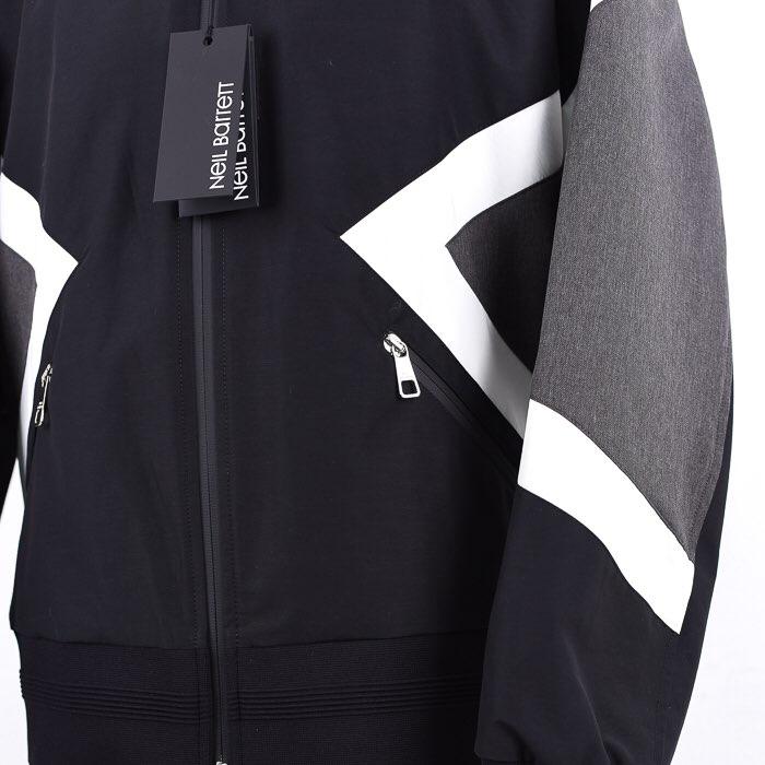 Neil Barrett Men’s Geometric Bomber Jacket