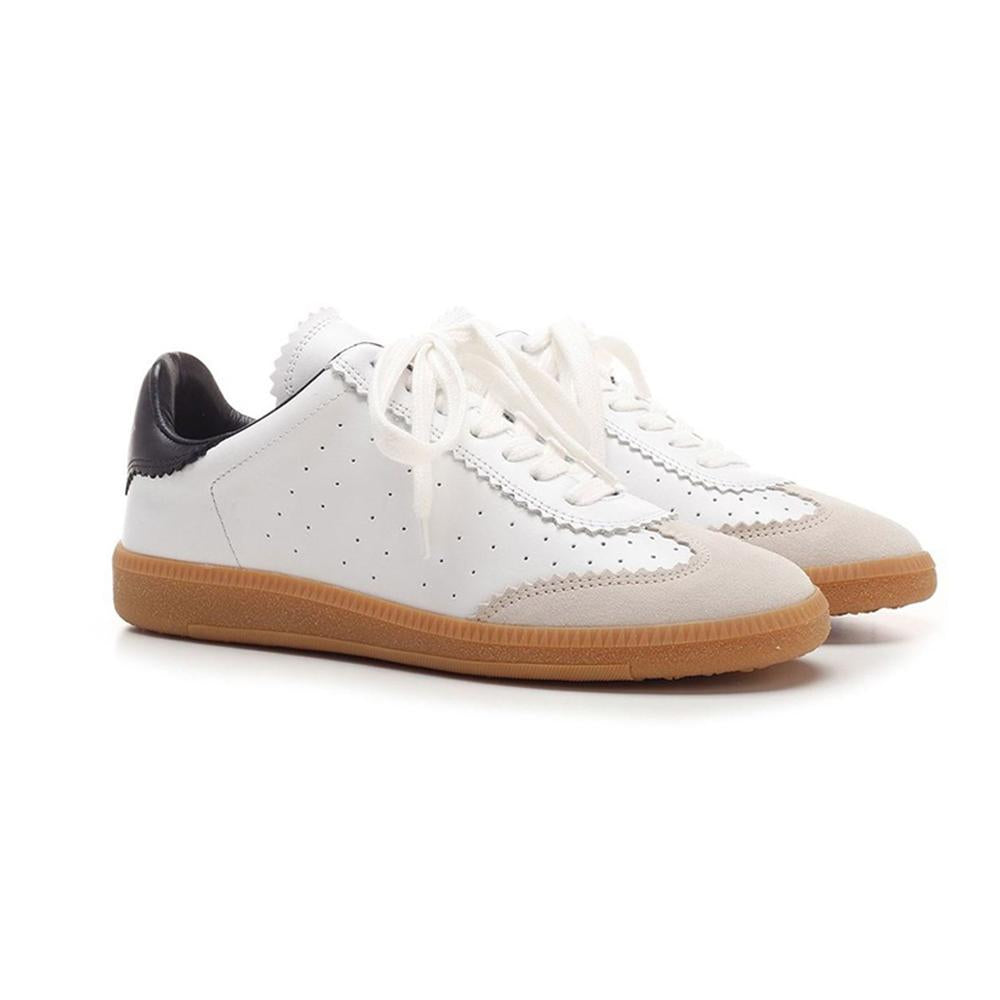 Isabel Marant BRYCE Vintage Low-Top Sneakers White