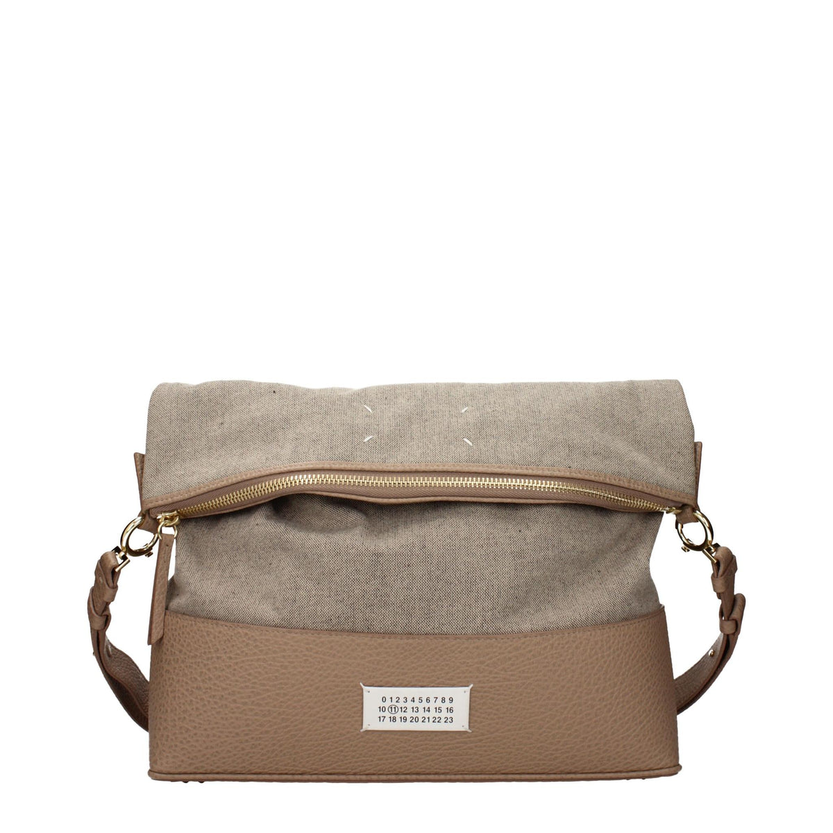 Maison Margiela Brown Leather Shoulder Bag
