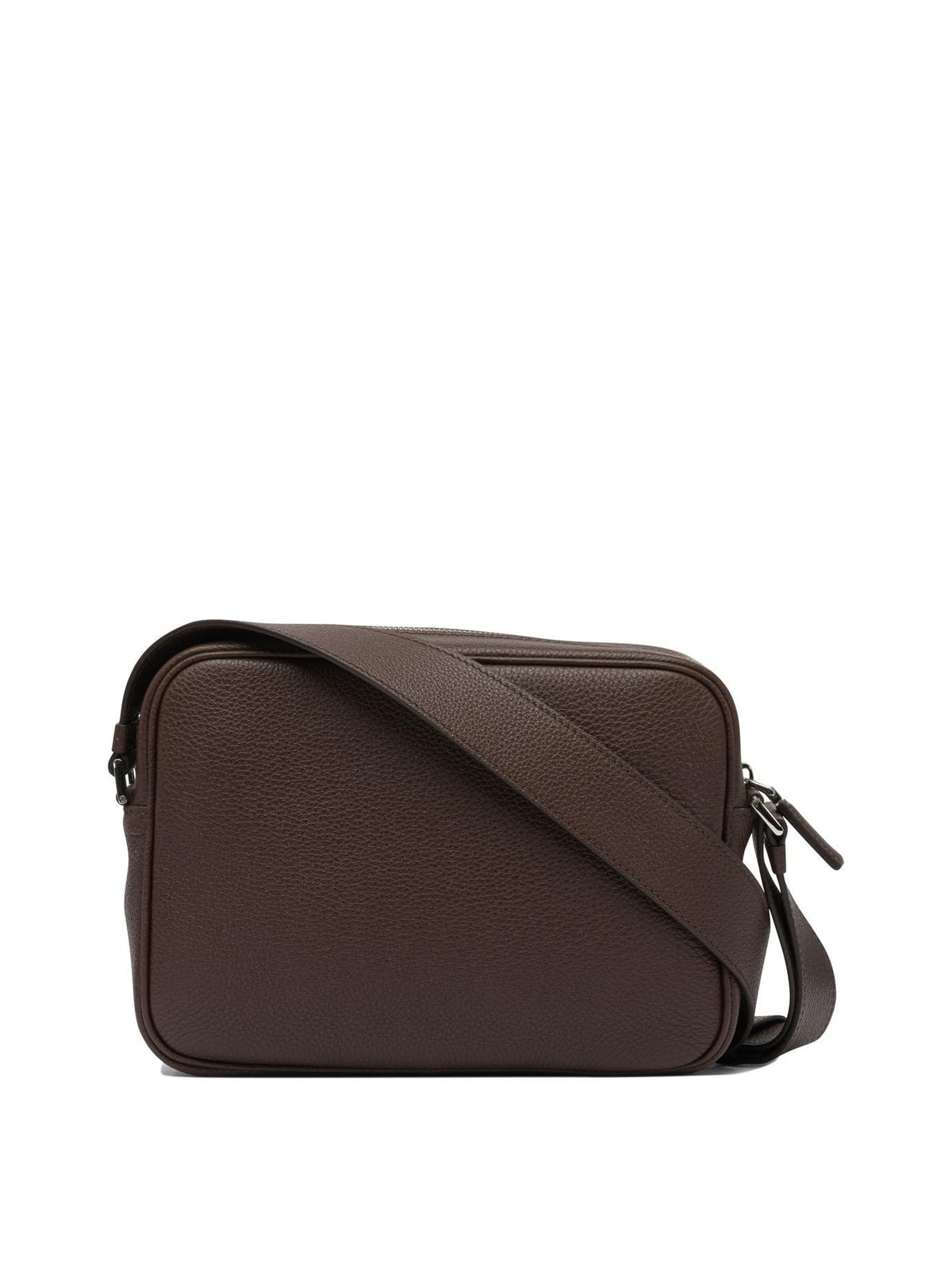 PRADA Black Saffiano Leather Crossbody Bag for Men
