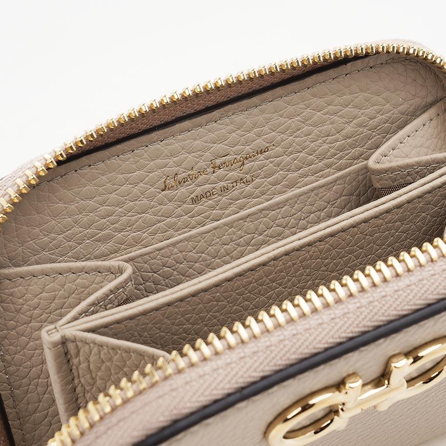 Ferragamo Women's Gancini Logo Compact Zip Wallet 22 0406 DAINO 0758667 3