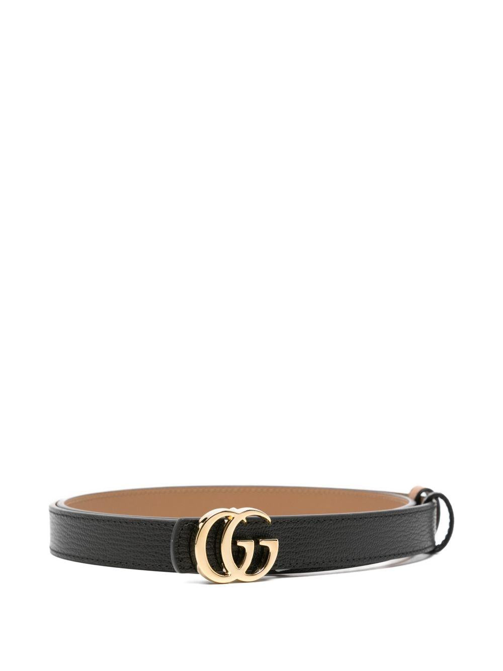 GUCCI Black Leather Belt