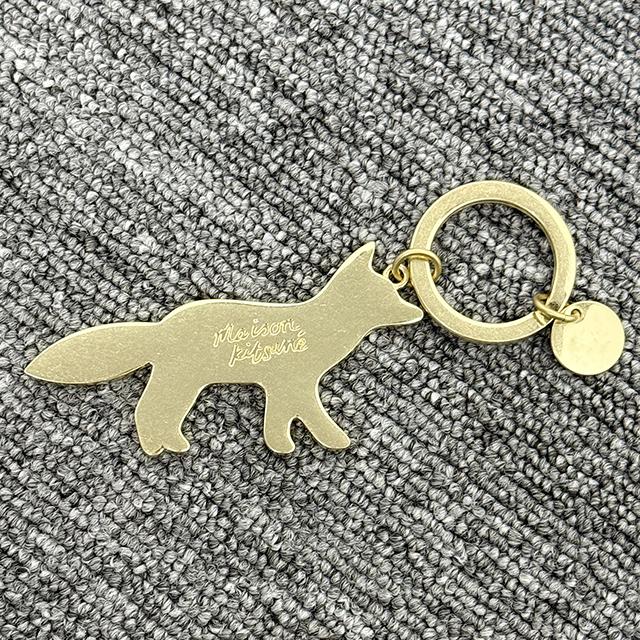 Maison Kitsune Profile Fox Keyring Key Holder OW06901AM1002 OW06901 AM1002 0132