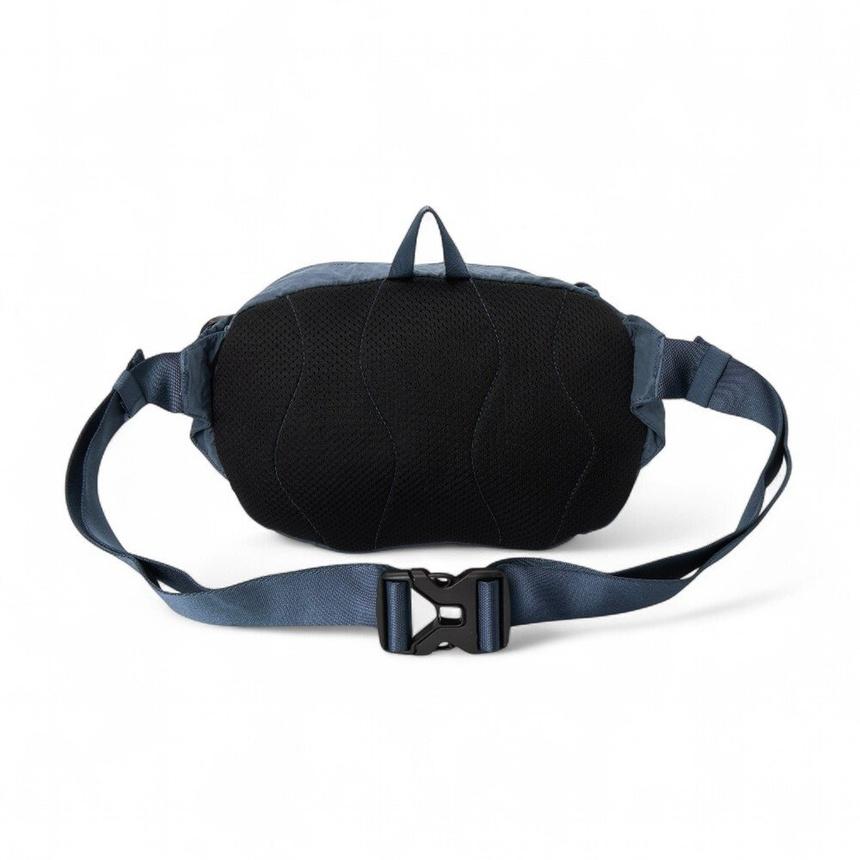 CP Company Unisex Nylon Waist Bag Crossbody Bag Navy
