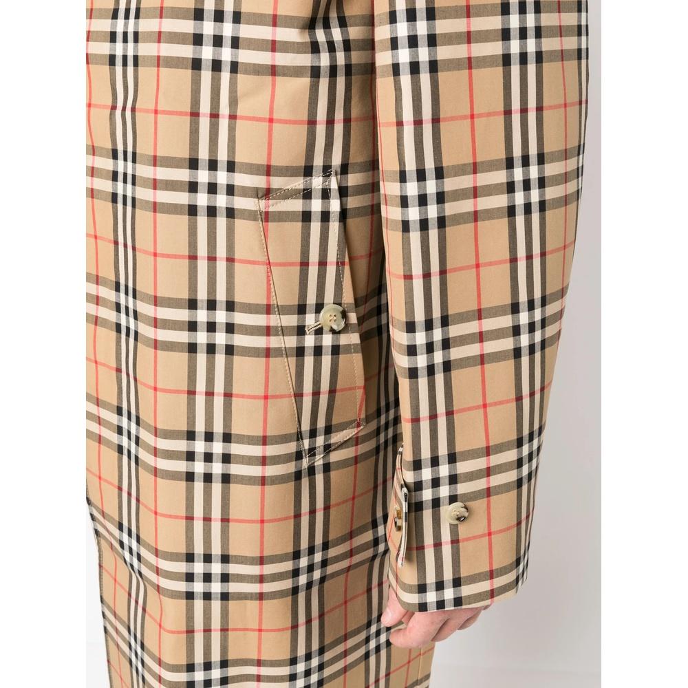 BURBERRY Vintage Check Wool Blend Men’s Coat
