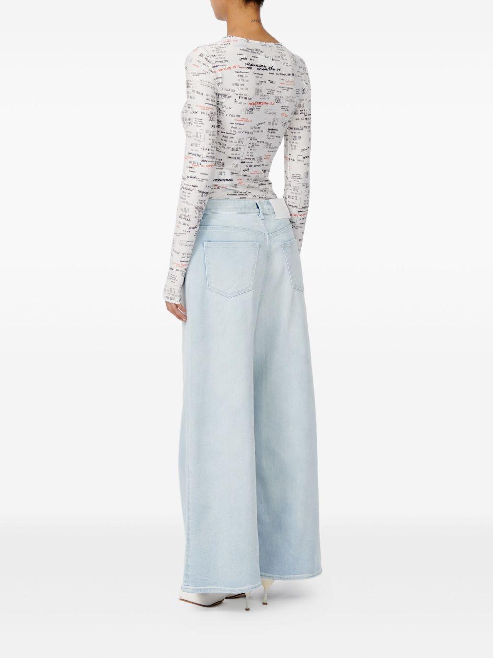 Maison Margiela Blue Denim Jeans for Women