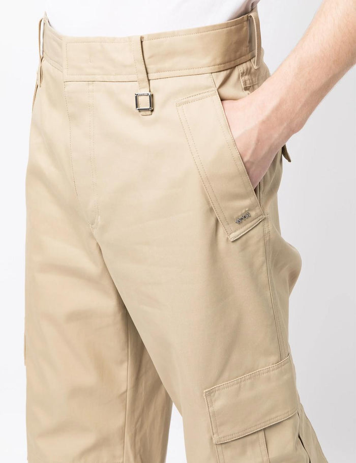 WOOYOUNGMI Wide Cargo Pants Beige W233PT09 944E