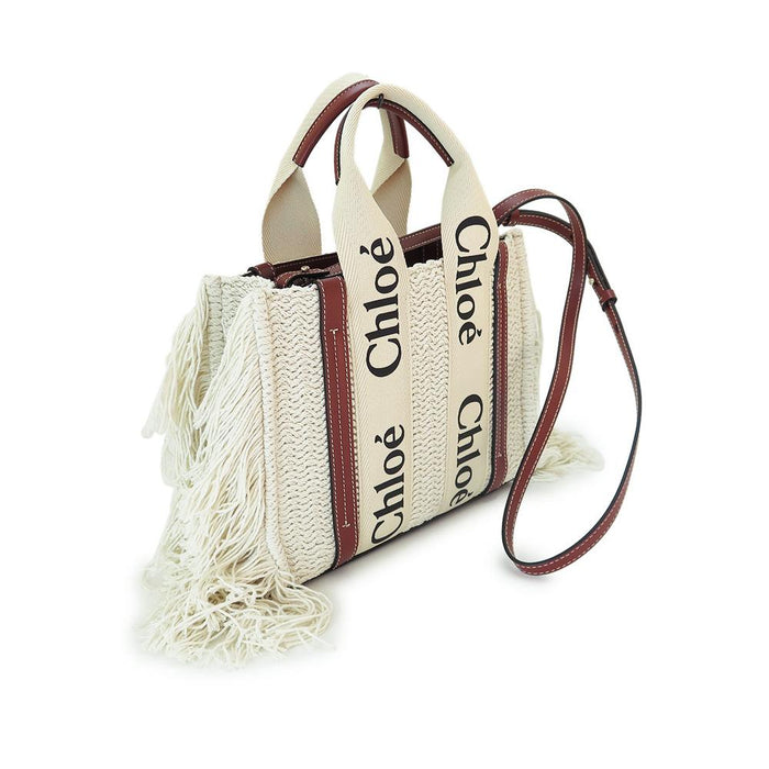 Chloe Woody Small Tote Bag Brown CHC22SS397G43 27S