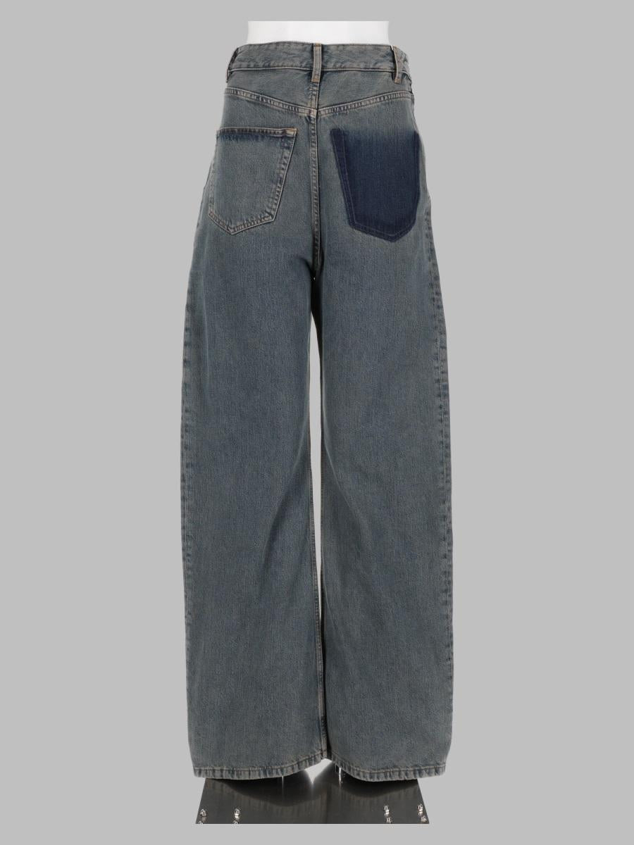 Maison Margiela Blue Denim Jeans Women’s Classic Five-Pocket Pants