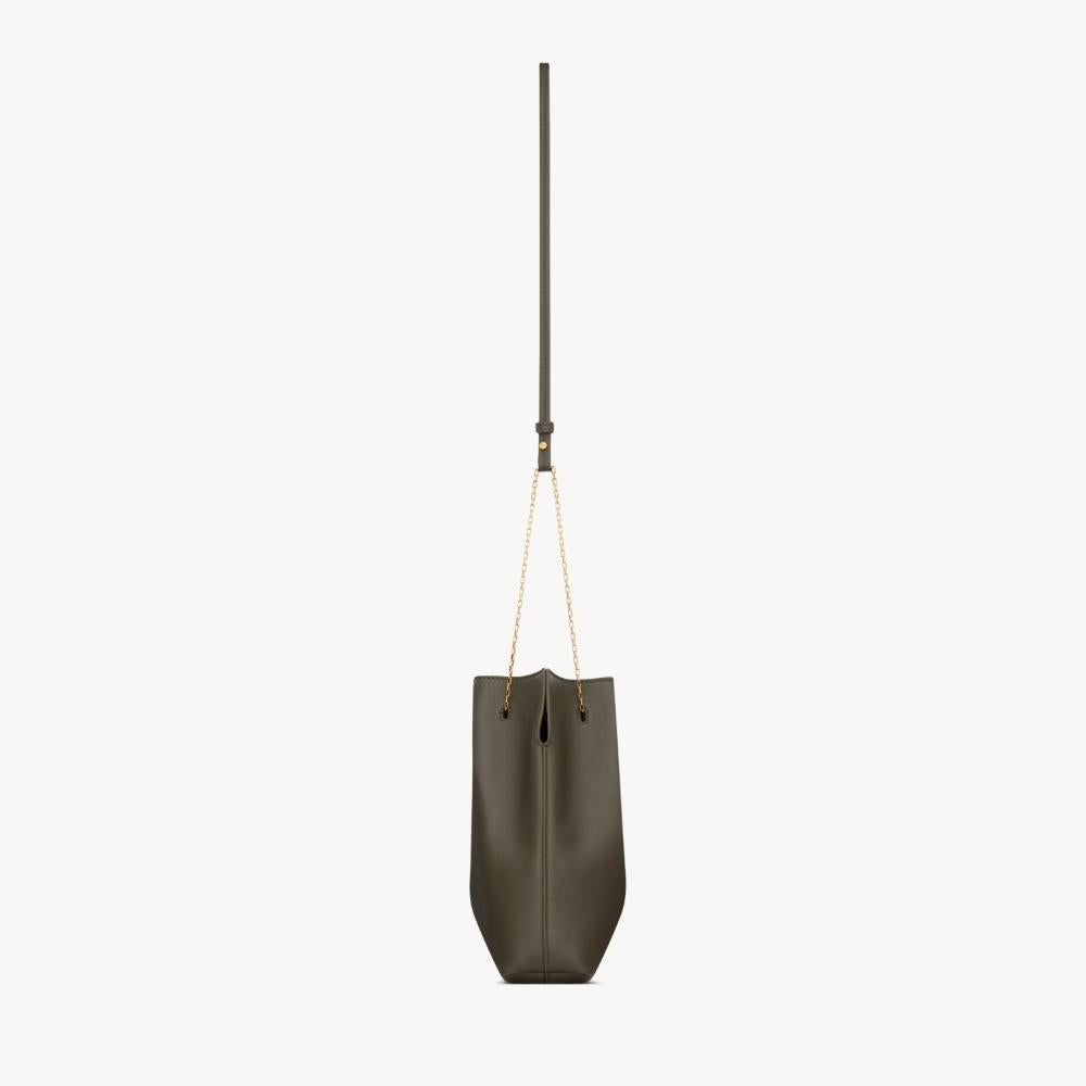 Saint Laurent Pouchon Bucket Bag Light Musk Shoulder Bag