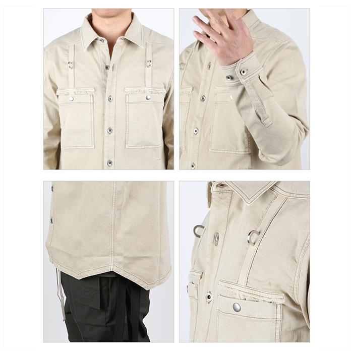 Rick Owens Darkshadow Work Shirt Long Sleeve Men’s Shirt