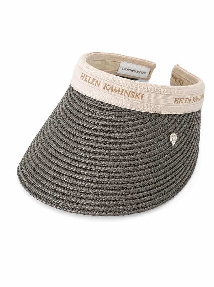 HELEN KAMINSKI Eclipse Melange Natural Logo Raffia Hat HAT52493