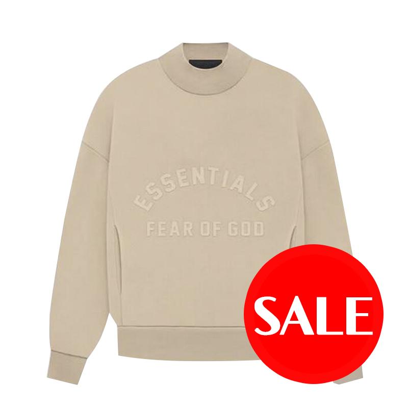 Fear of God Essentials The Black Beige Sweatshirt Unisex
