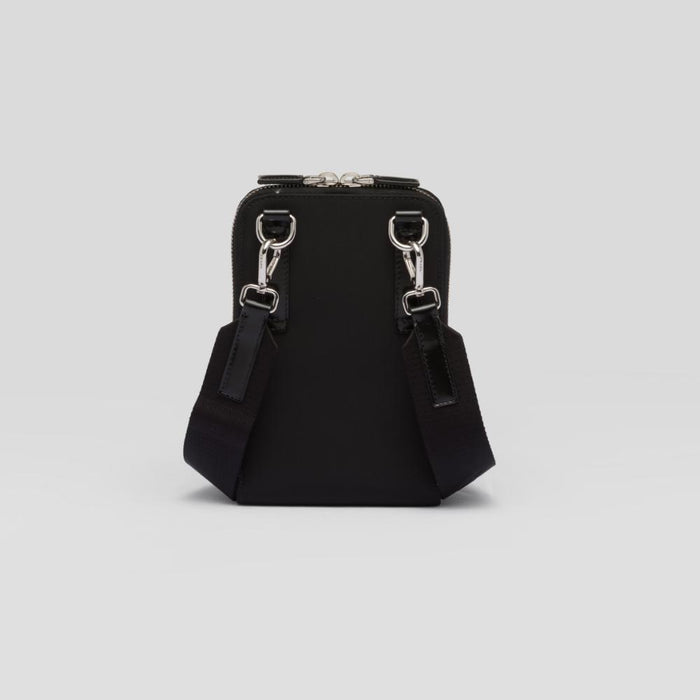 PRADA Re-Nylon Brushed Leather Phone Crossbody Bag 2ZT060