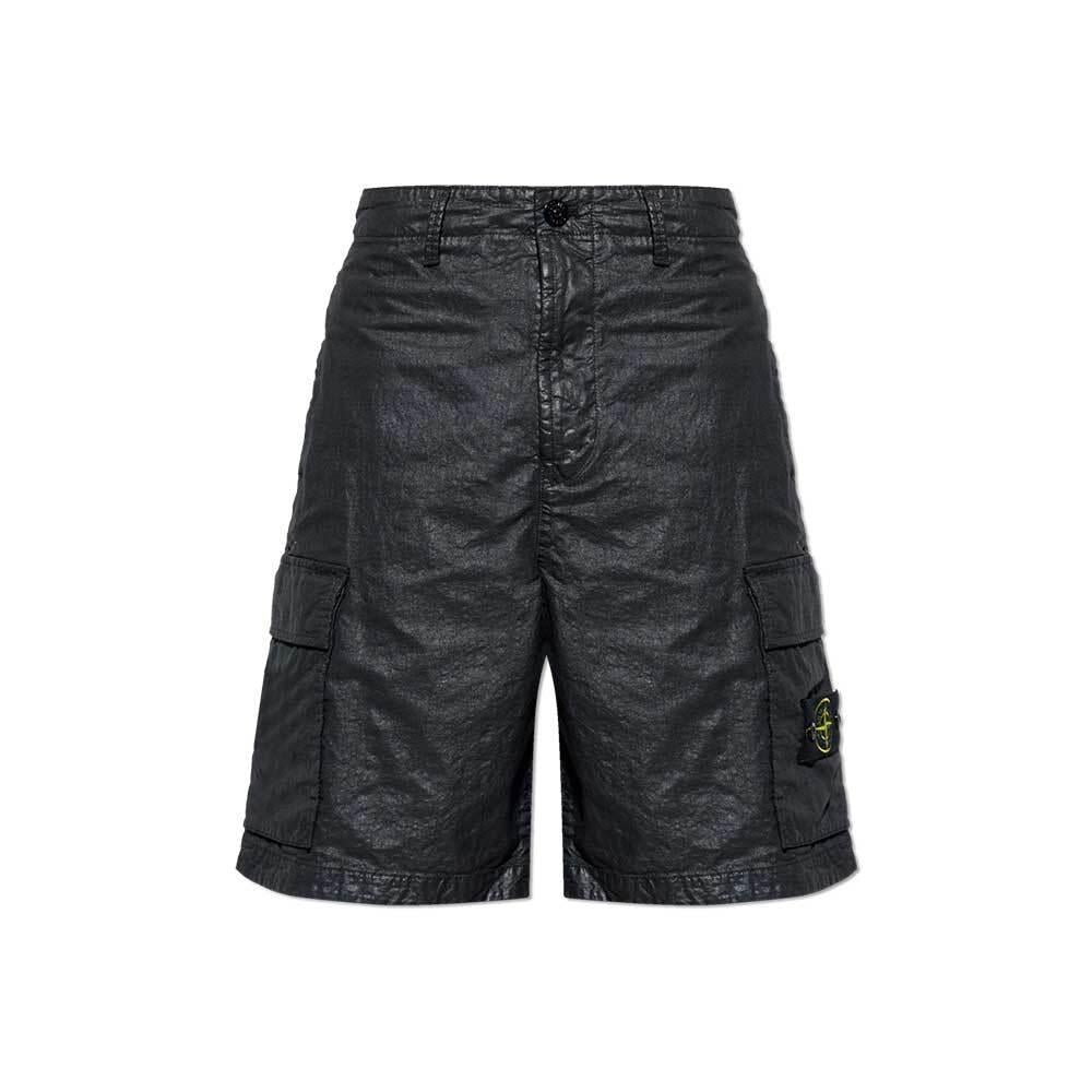 STONE ISLAND Men’s Melange Panama TC Shorts