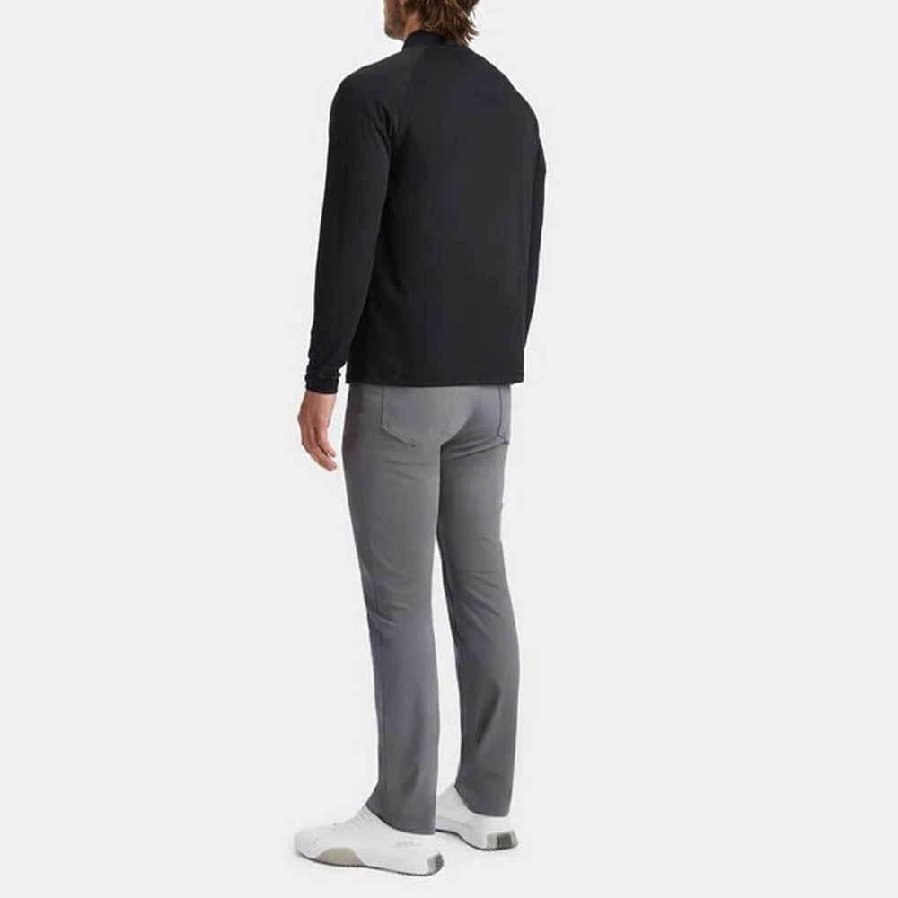 G/FORE Men’s Half Zip Mid Layer Knit Top ONYX GMM000002 ONYX