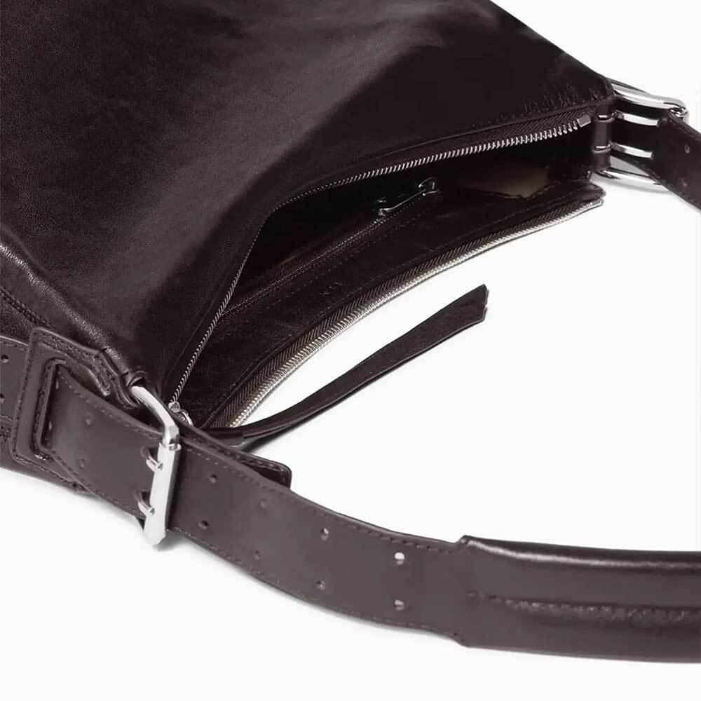 Lemaire Belted Hobo Shoulder Bag Mink Color BG0189 LL0108 102