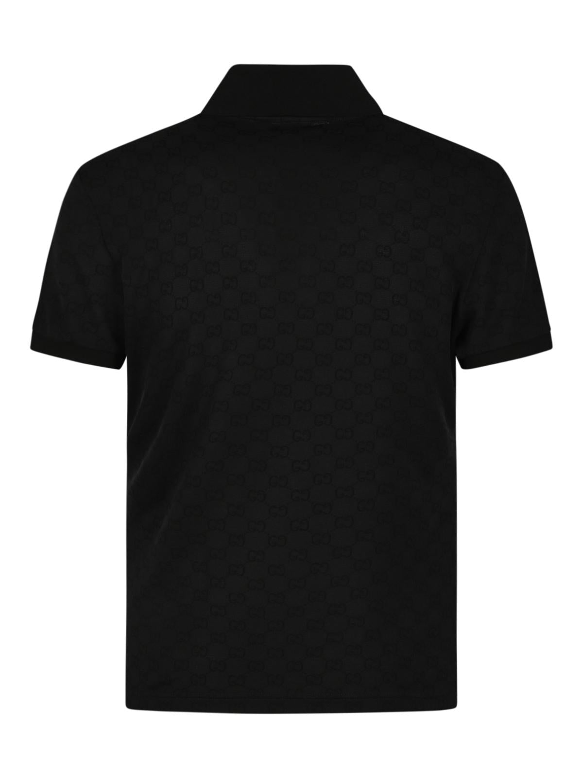 GUCCI Black Short Sleeve T-Shirt for Men