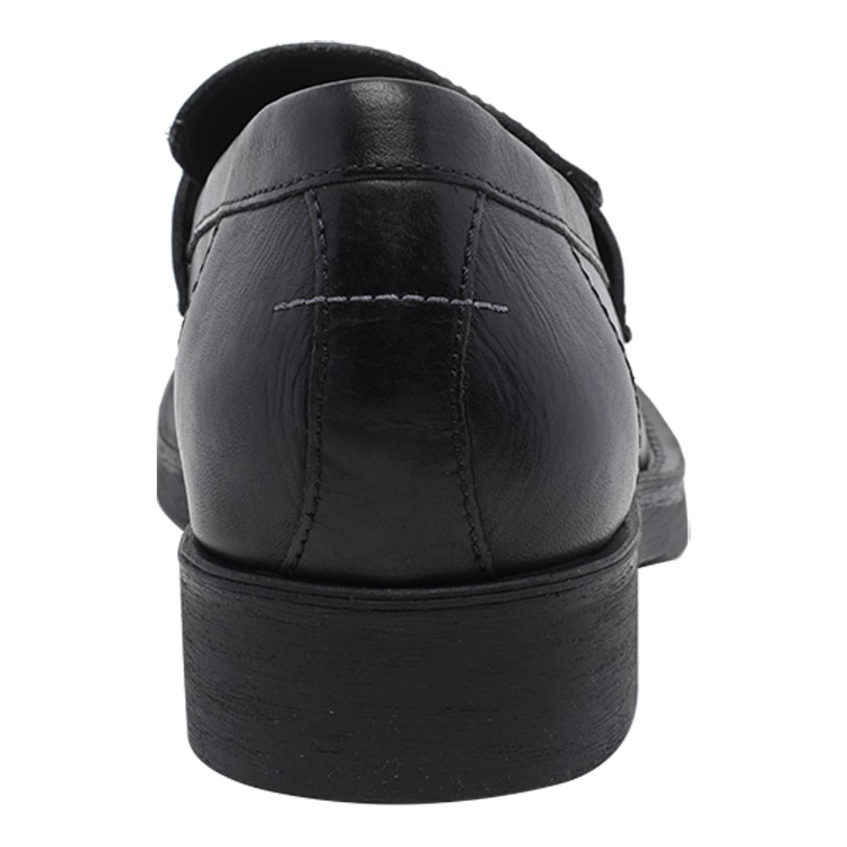 Maison Margiela Black Leather Penny Loafers