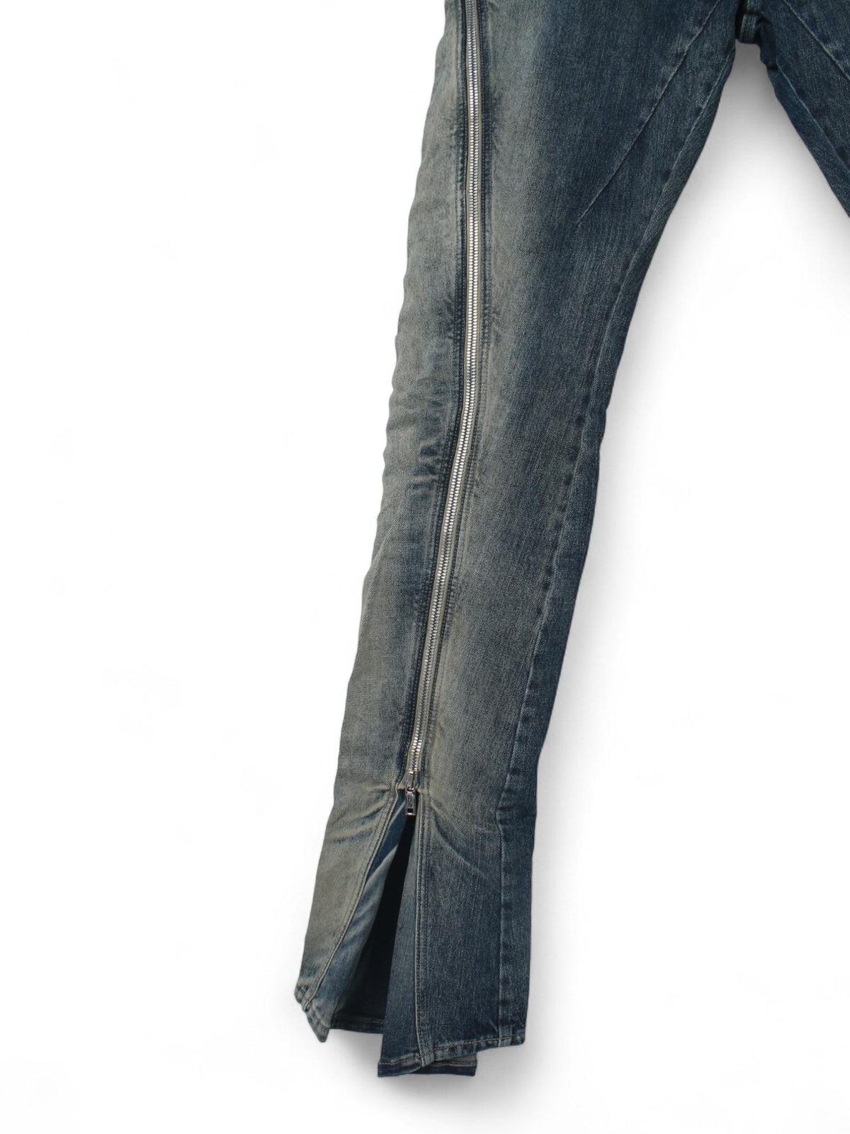 Rick Owens DRKSHDW Bolan Banana Mineral Pearl Degrade Denim DU01C6363 DMPDE 38D