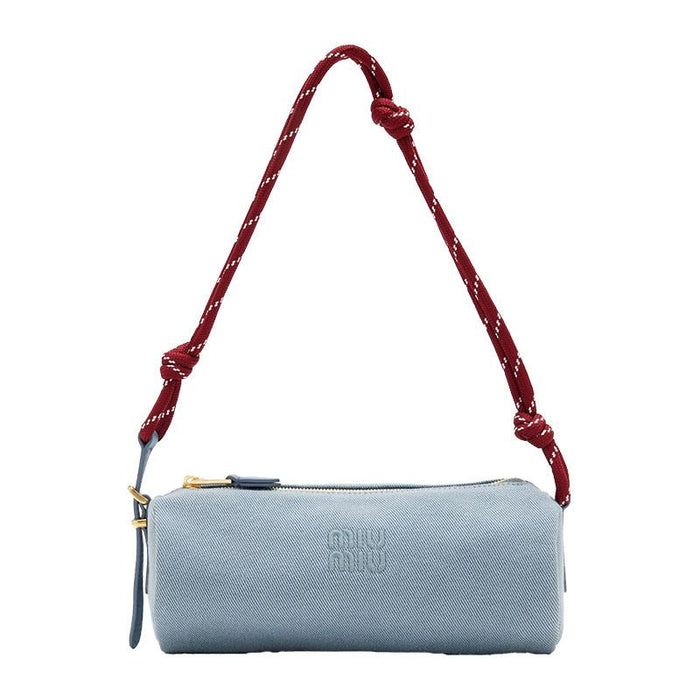 Miu Miu Gabardine Pouch Shoulder Bag for Women