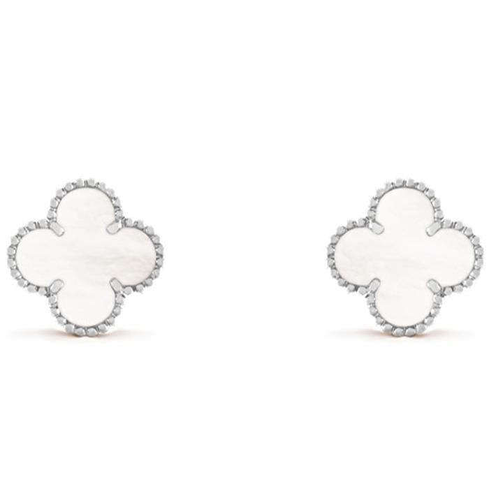 Van Cleef & Arpels Vintage Alhambra Yellow Gold Earrings