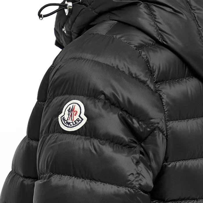 Moncler RAIE Hooded Down Puffer Jacket Black