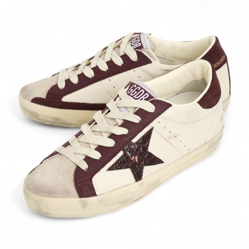 GOLDEN GOOSE Superstar Low-Top Women’s Sneakers White Leather