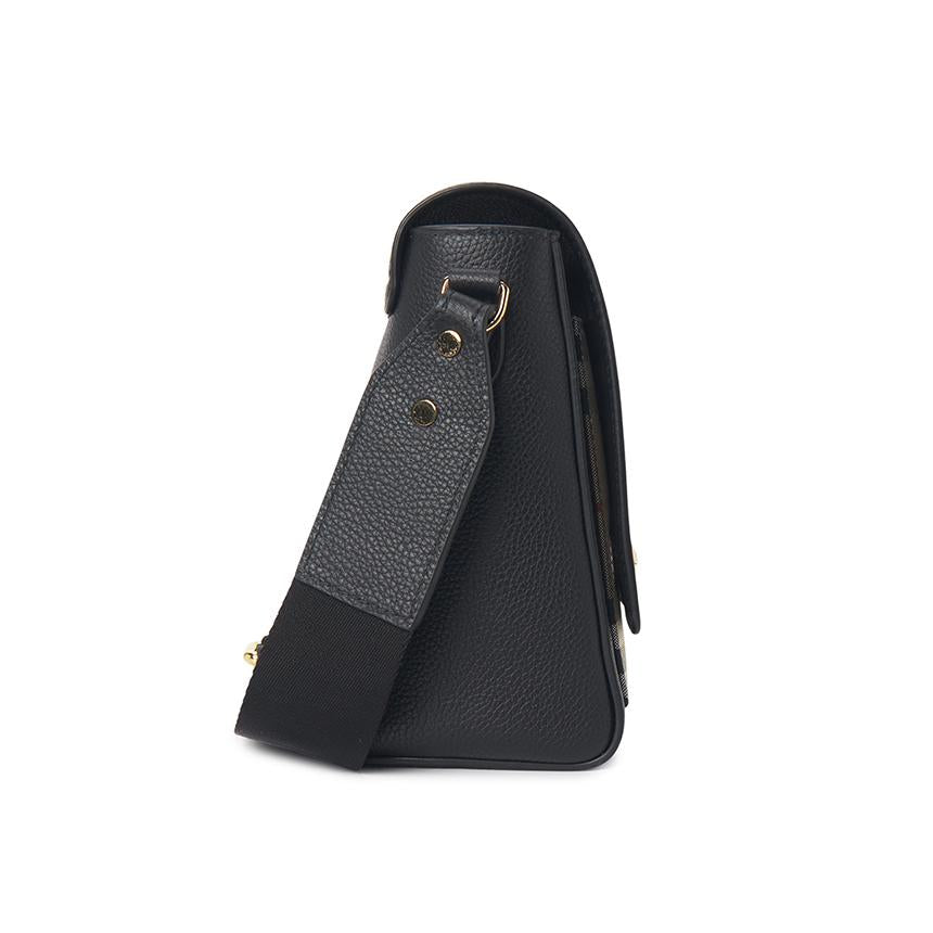BURBERRY Note Leather Crossbody Bag for Women 8117037