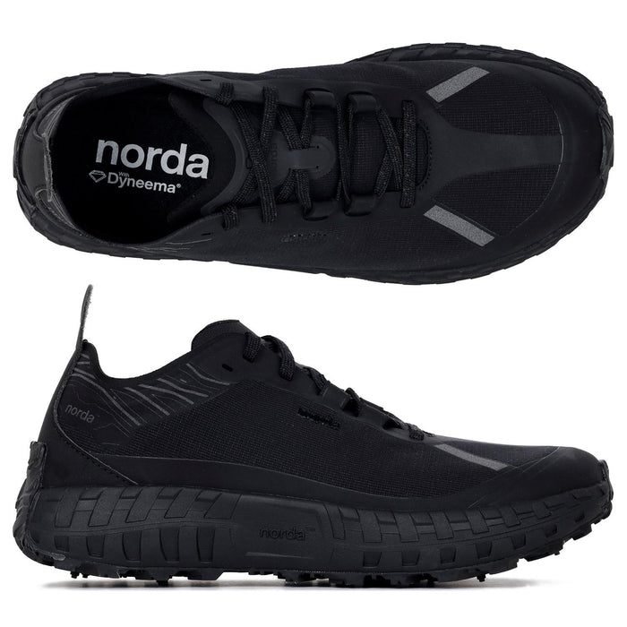 norda Stealth Black Low-Top Sneakers 001AM STEALTH BLACK