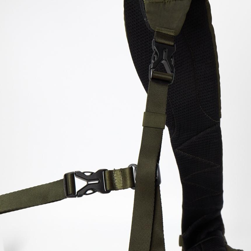 CP Company Unisex Crossbody Bag Green Nylon