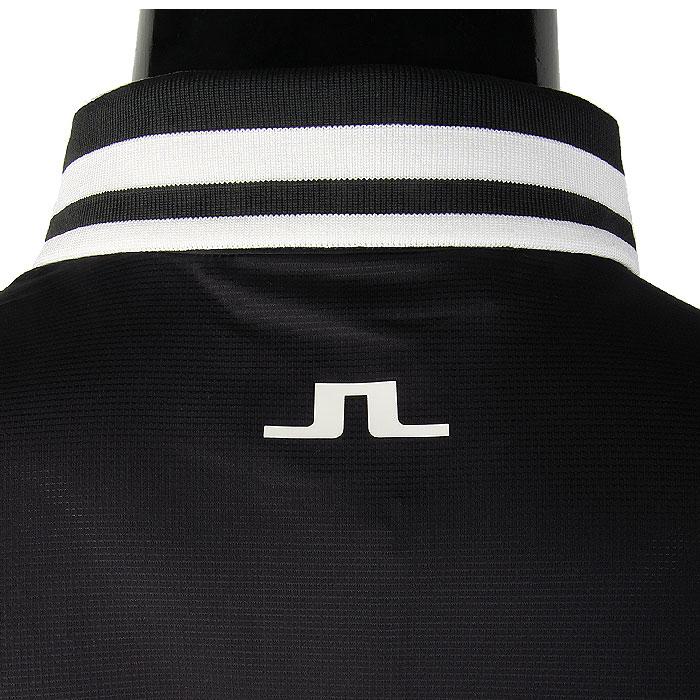 J LINDEBERG BEN Regular Fit Pique Polo Shirt Black Men’s