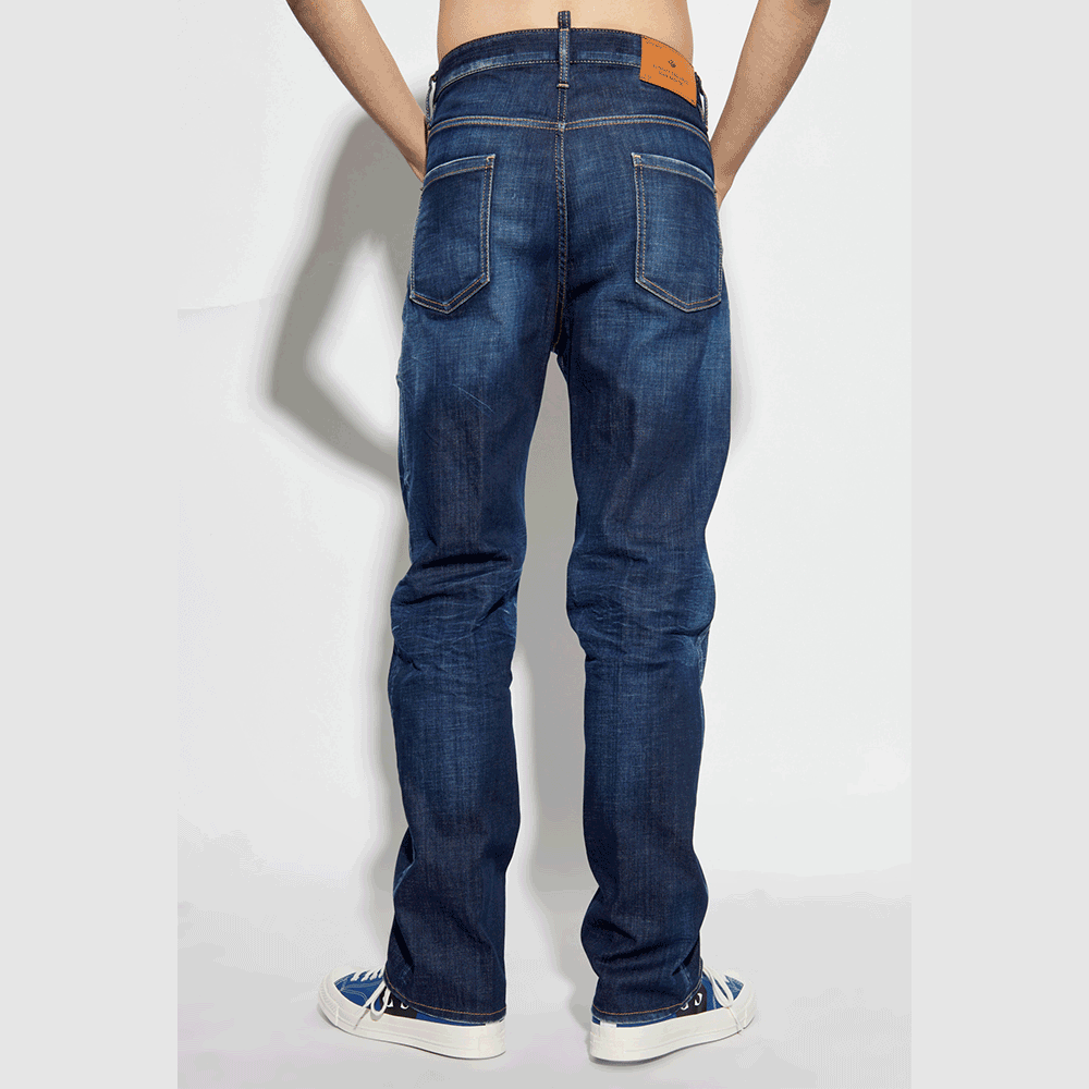 Dsquared2 Dark Wash Men’s Denim Jeans S74LB1663 S30342 470